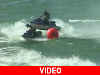 Το Jet Ski προσγειώθηκε στο… κεφάλι του